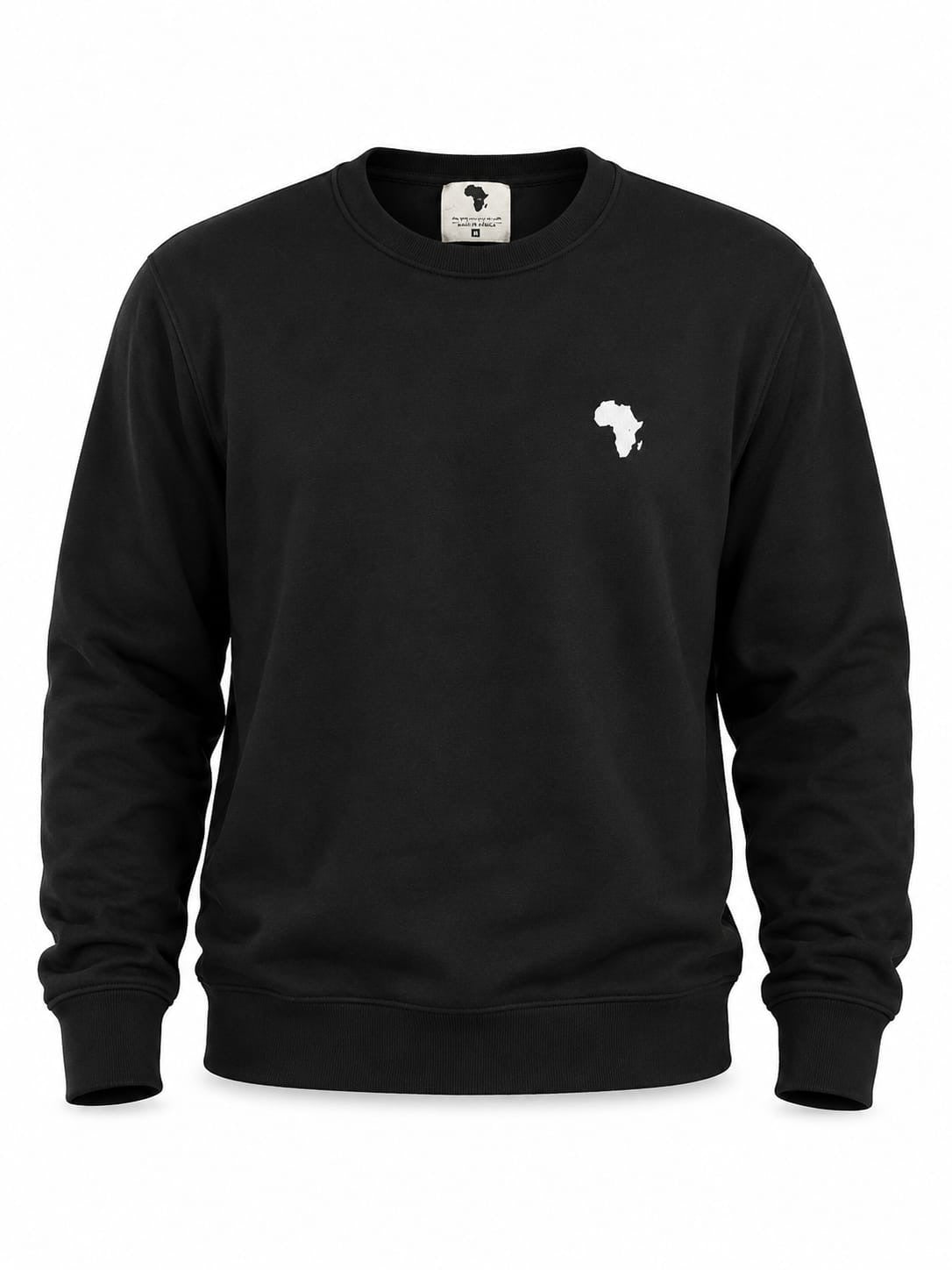 Black Flagship Logo Classic Sweater