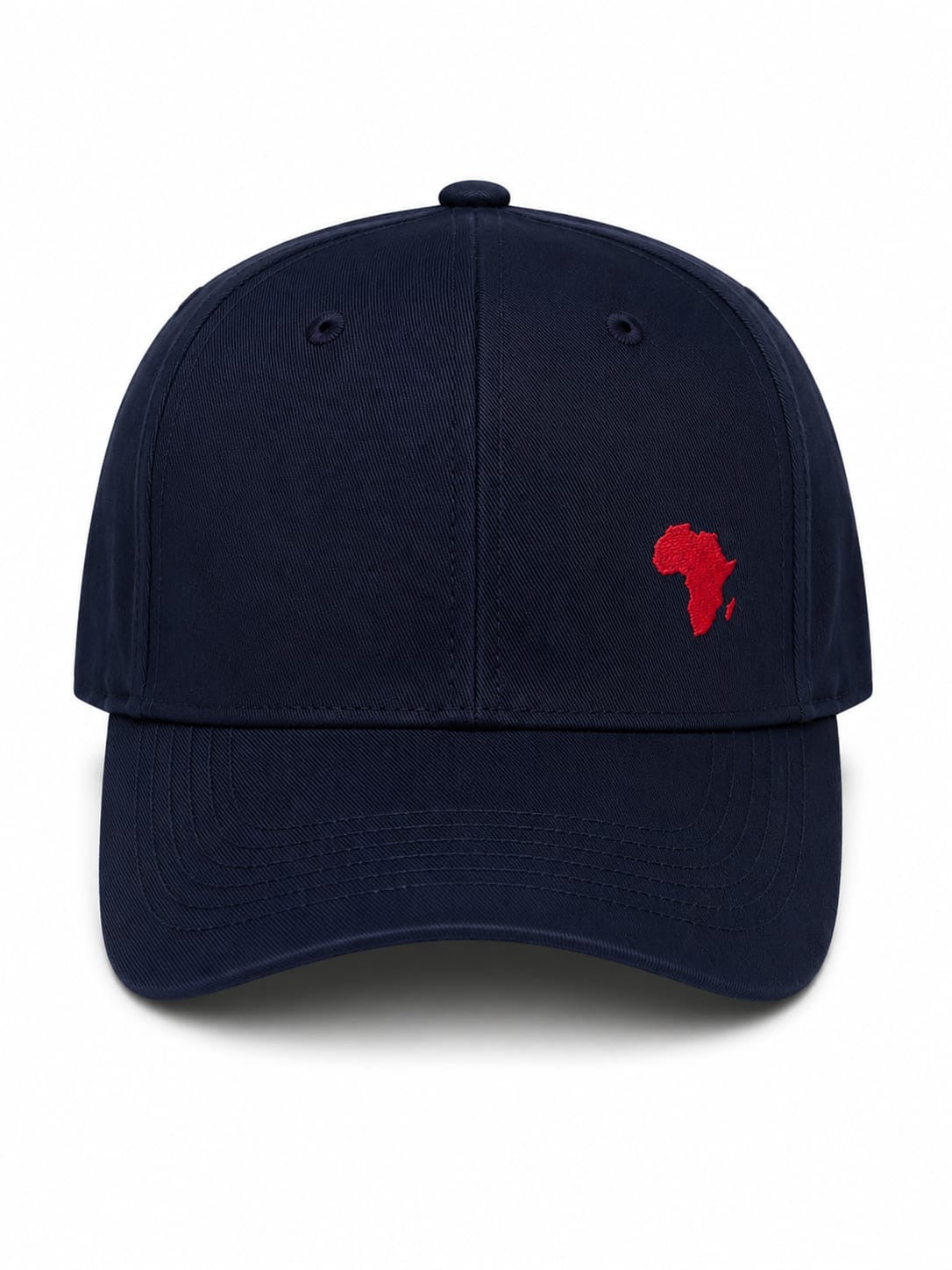 Navy Blue with Red Logo Bantu-Blaze Cap