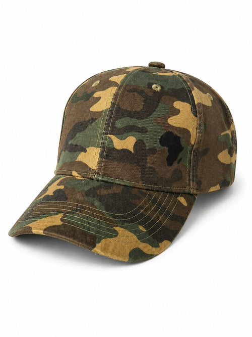 Camouflage with Black Logo Bantu-Blaze Cap