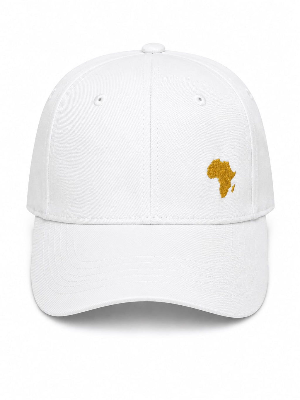 White with Gold Logo Bantu-Blaze Cap