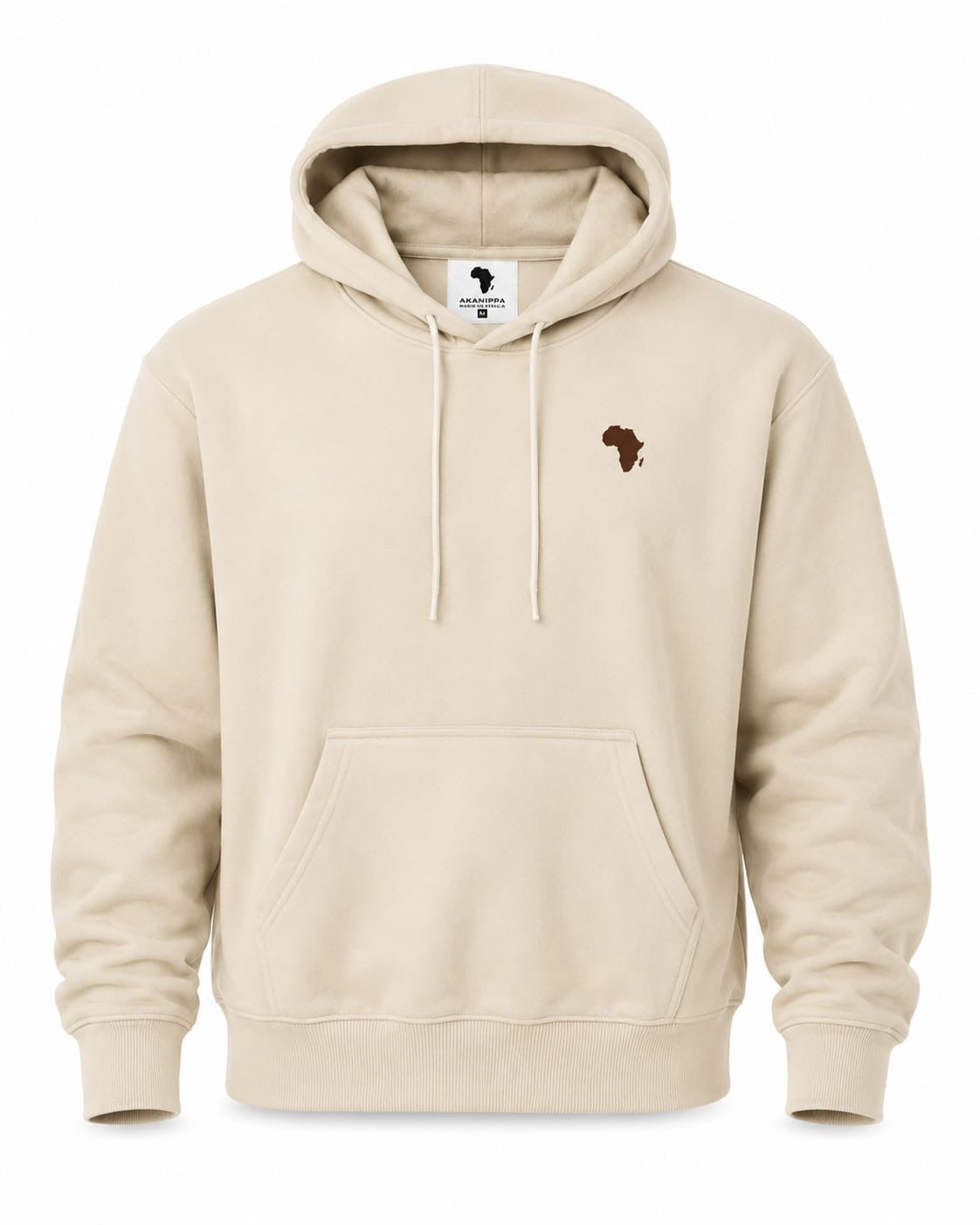 Cream Flagship Logo Classic Hoodie