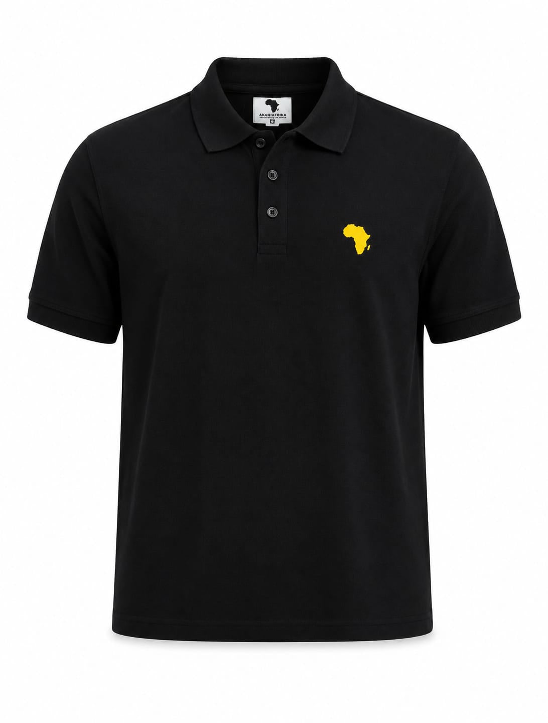Black with Yellow Logo Classic Vanguard Golfer