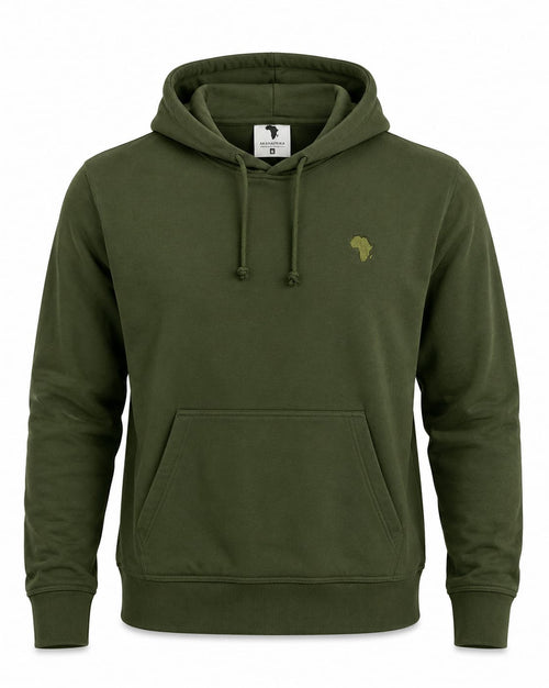 Military Green Flagship Logo Classic Hoodie