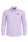 Light Purple Safiya Premium Synthetic-Cotton Shirt