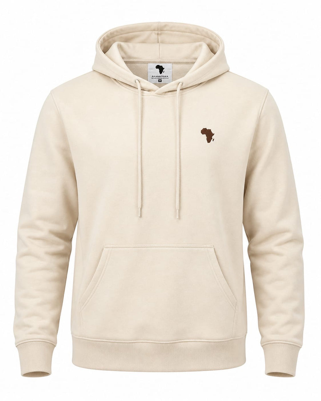 Cream Flagship Logo Diamond Hoodie