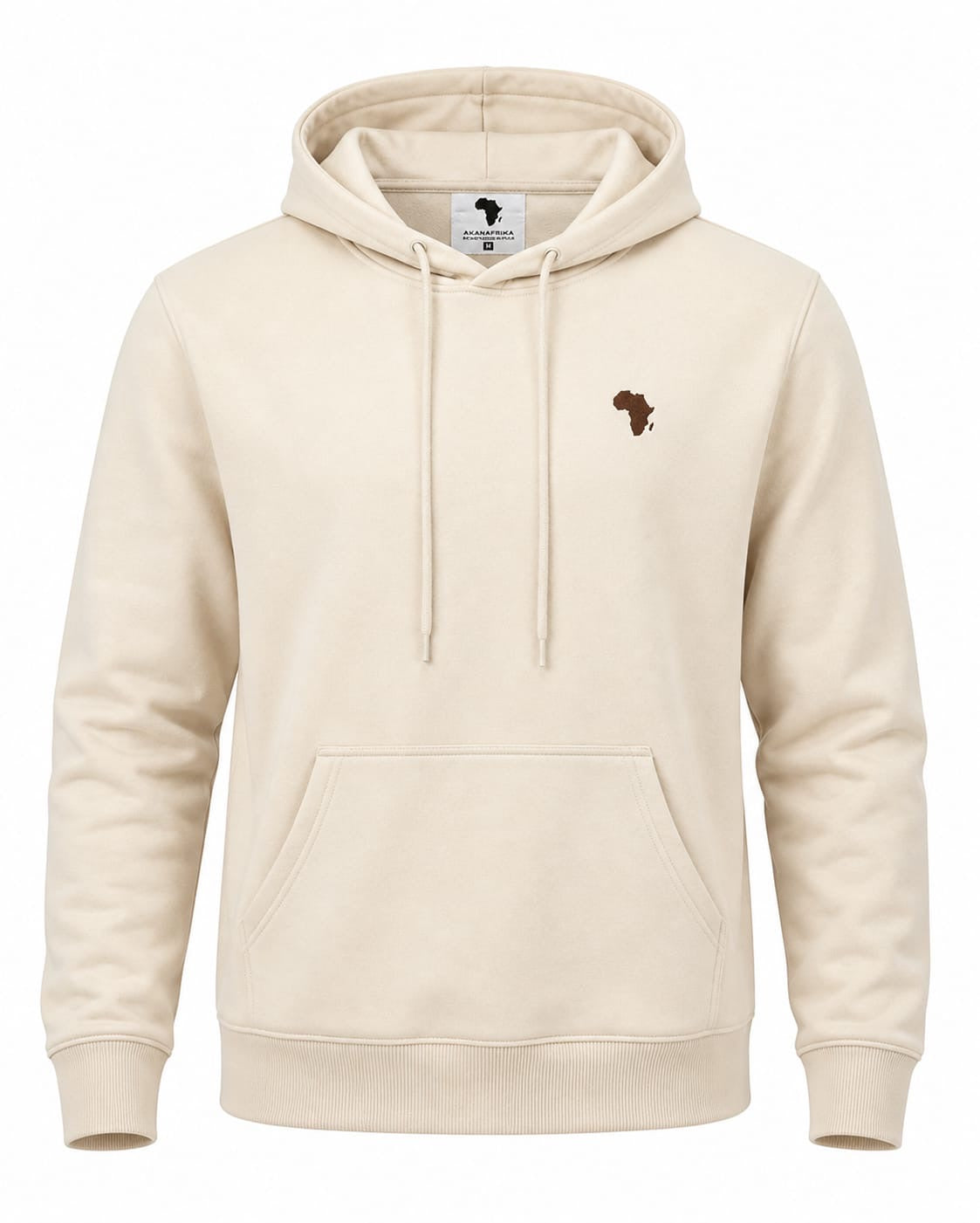 Cream Flagship Logo Diamond Hoodie