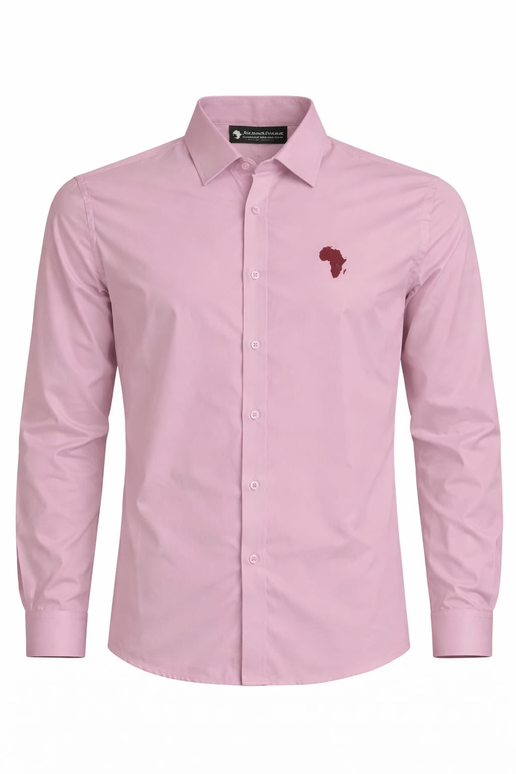 Salmon Nori Premium Synthetic-Linen Shirt