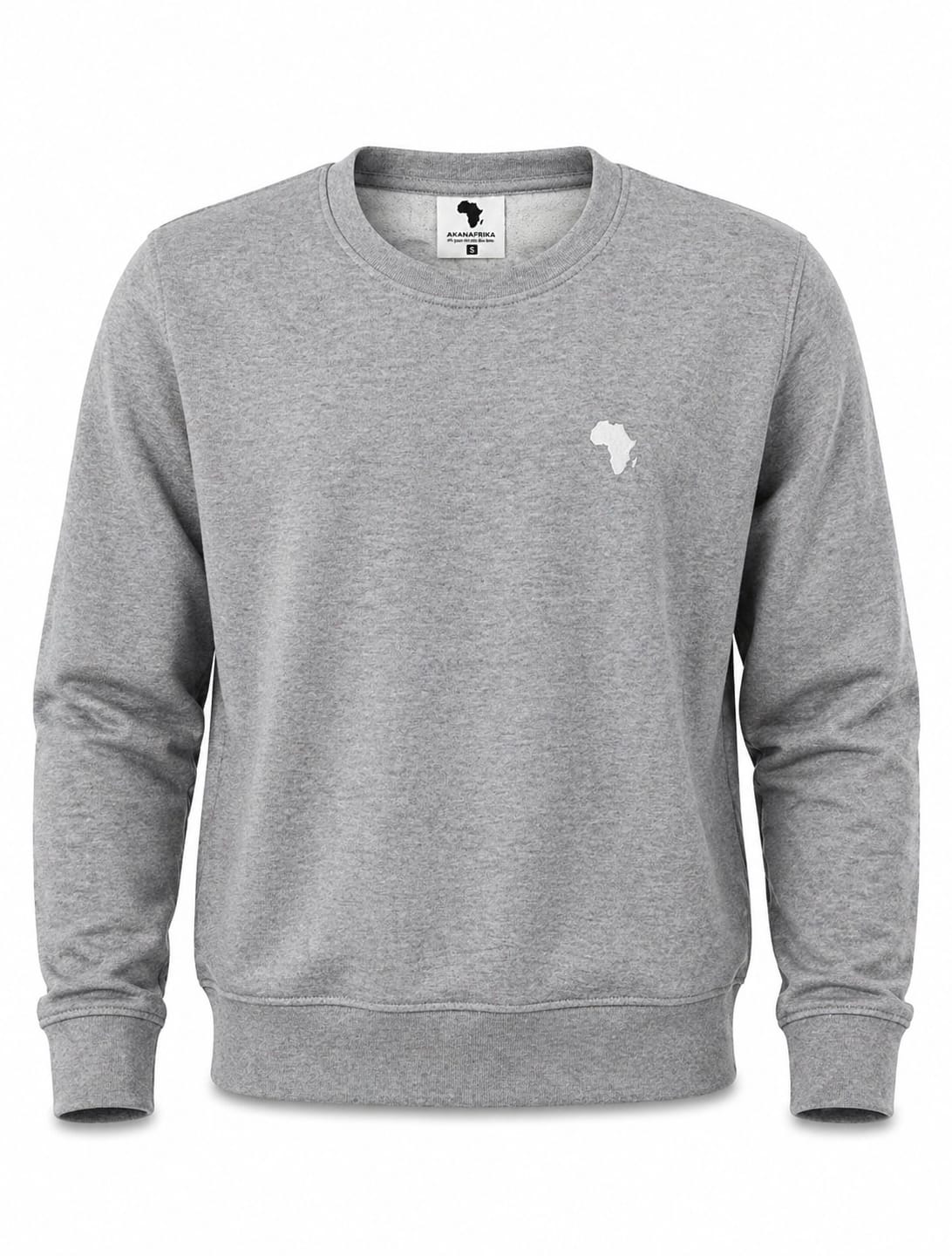 Grey Flagship Logo Classic Sweater