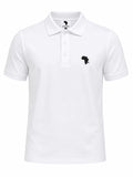 White with Black Logo Classic Vanguard Golfer