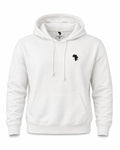 White Flagship Logo Classic Hoodie