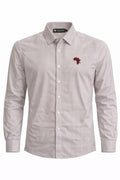 Gold Sankofa Premium Fine-Check Shirt