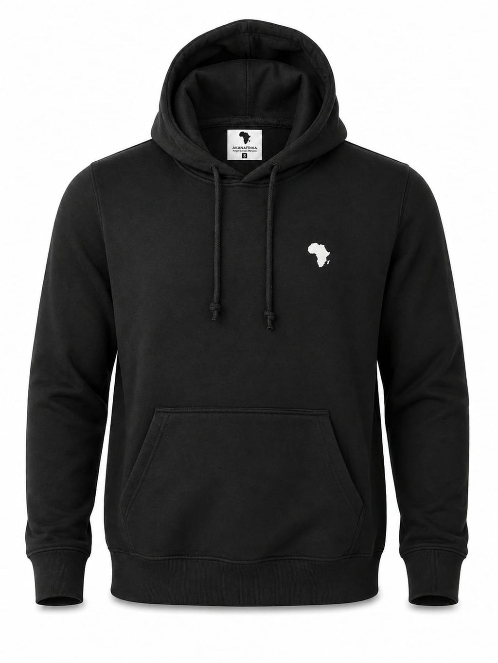 Black Flagship Logo Classic Hoodie