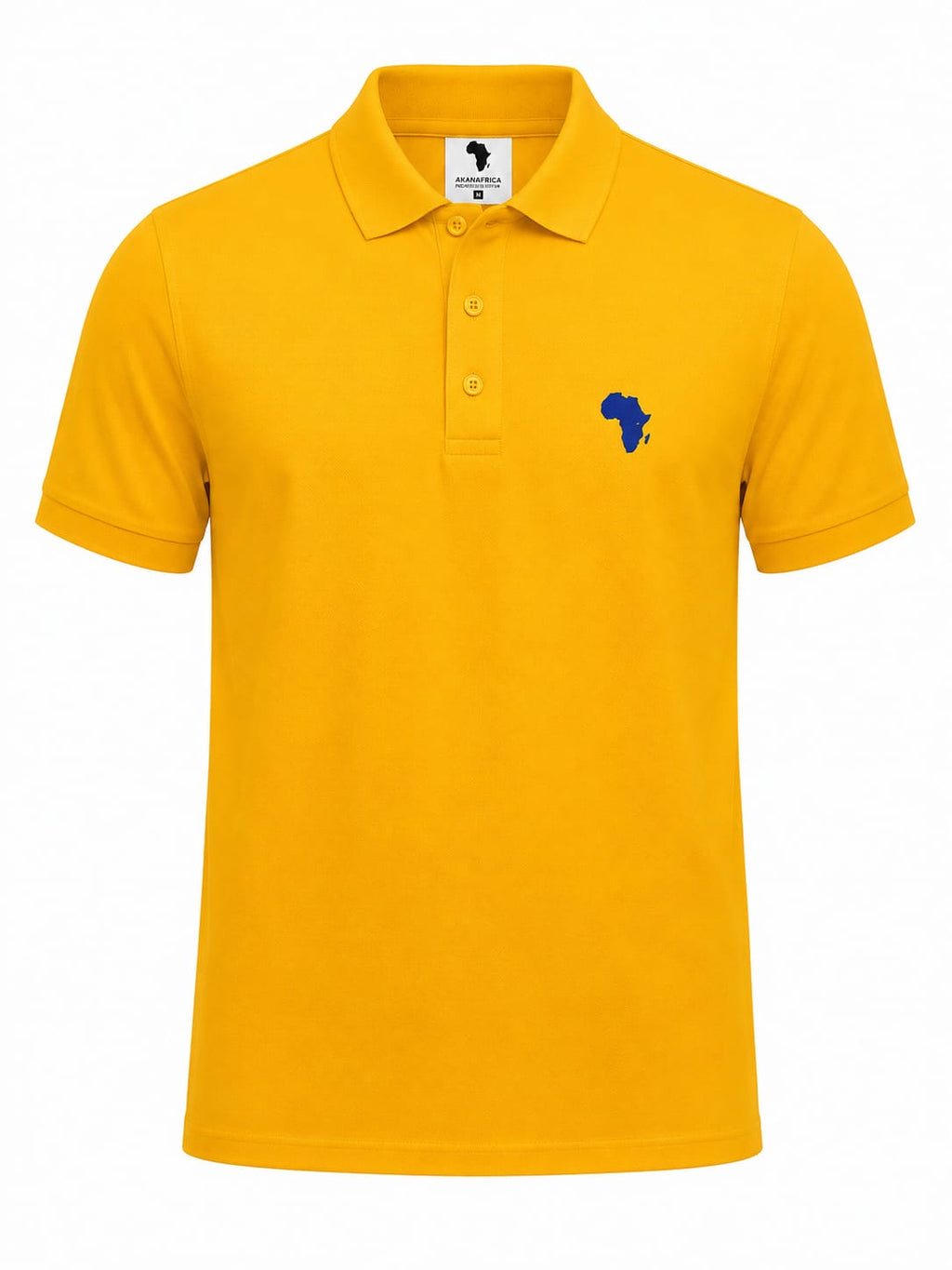 Yellow with Navy Blue Logo Classic Vanguard Golfer