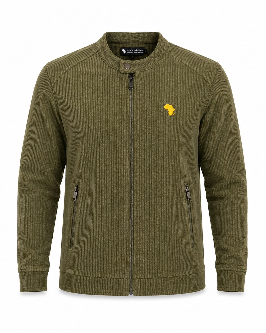 Olive Green Marumo Diamond Jacket