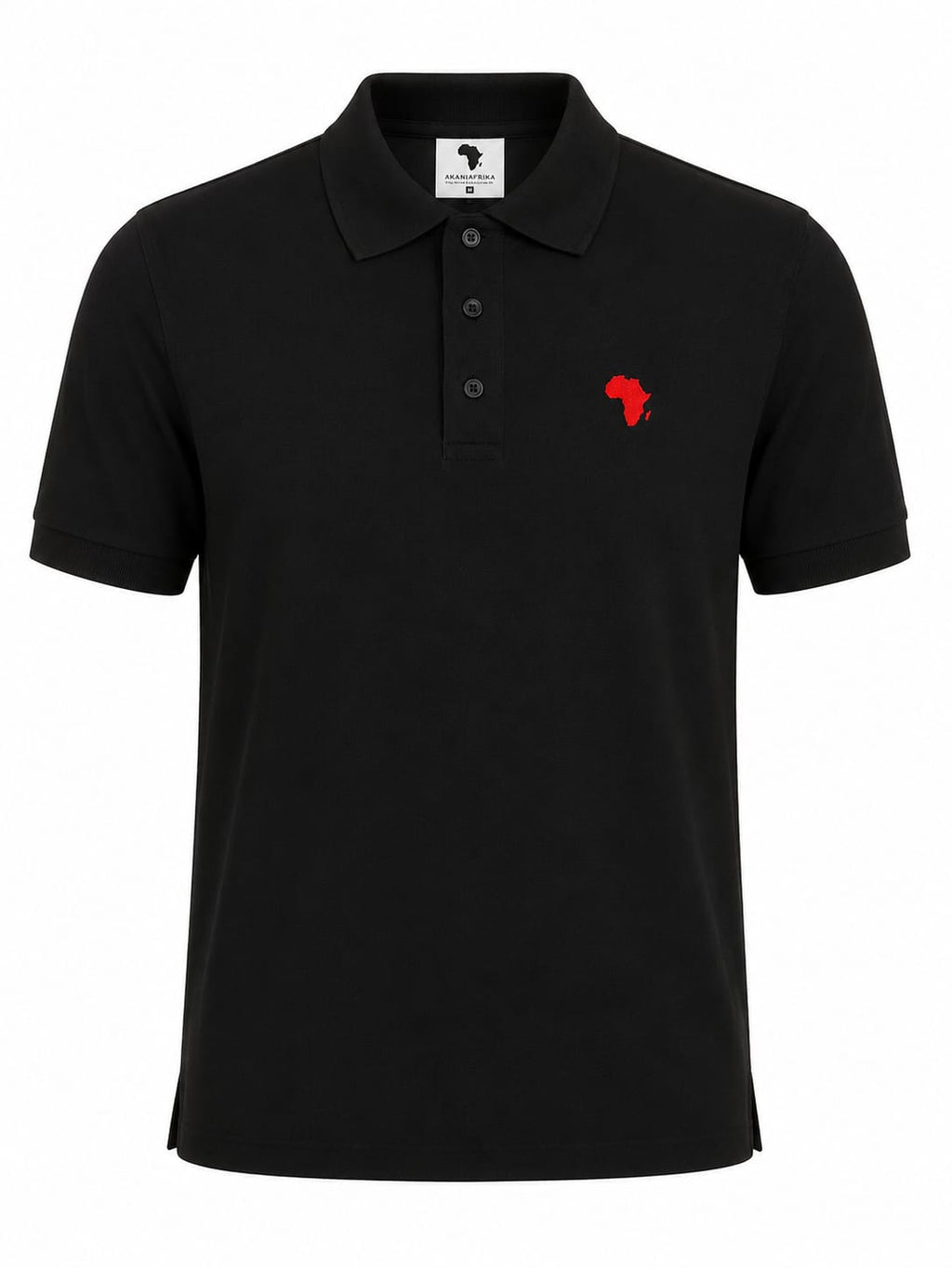 Black with Red Logo Classic Vanguard Golfer
