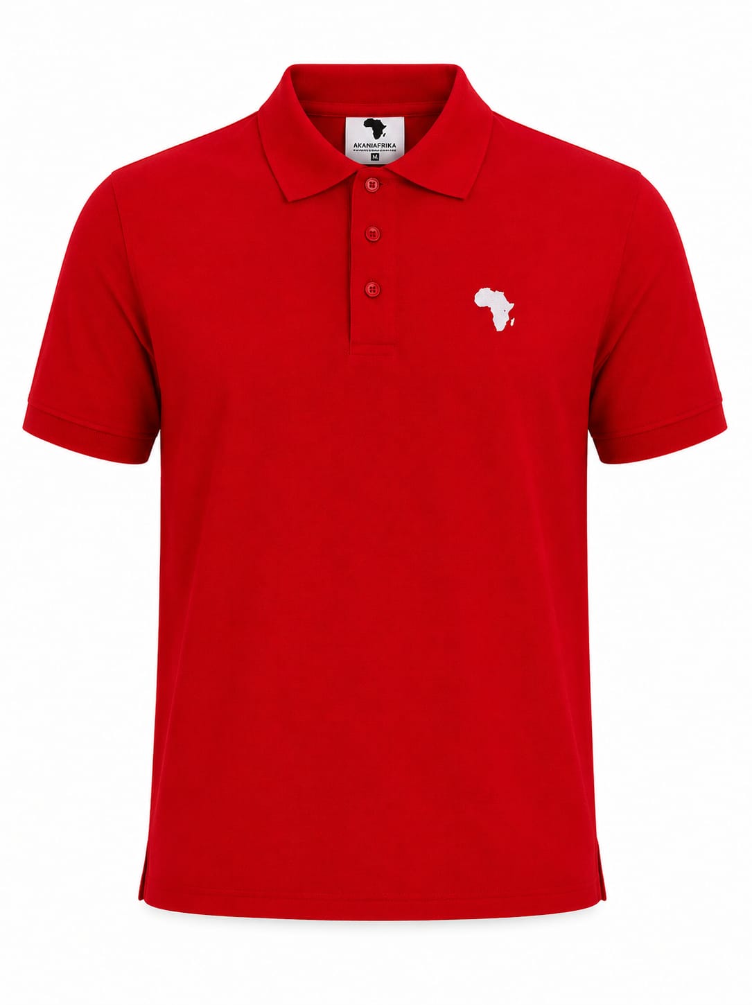 Red with White Logo Classic Vanguard Golfer