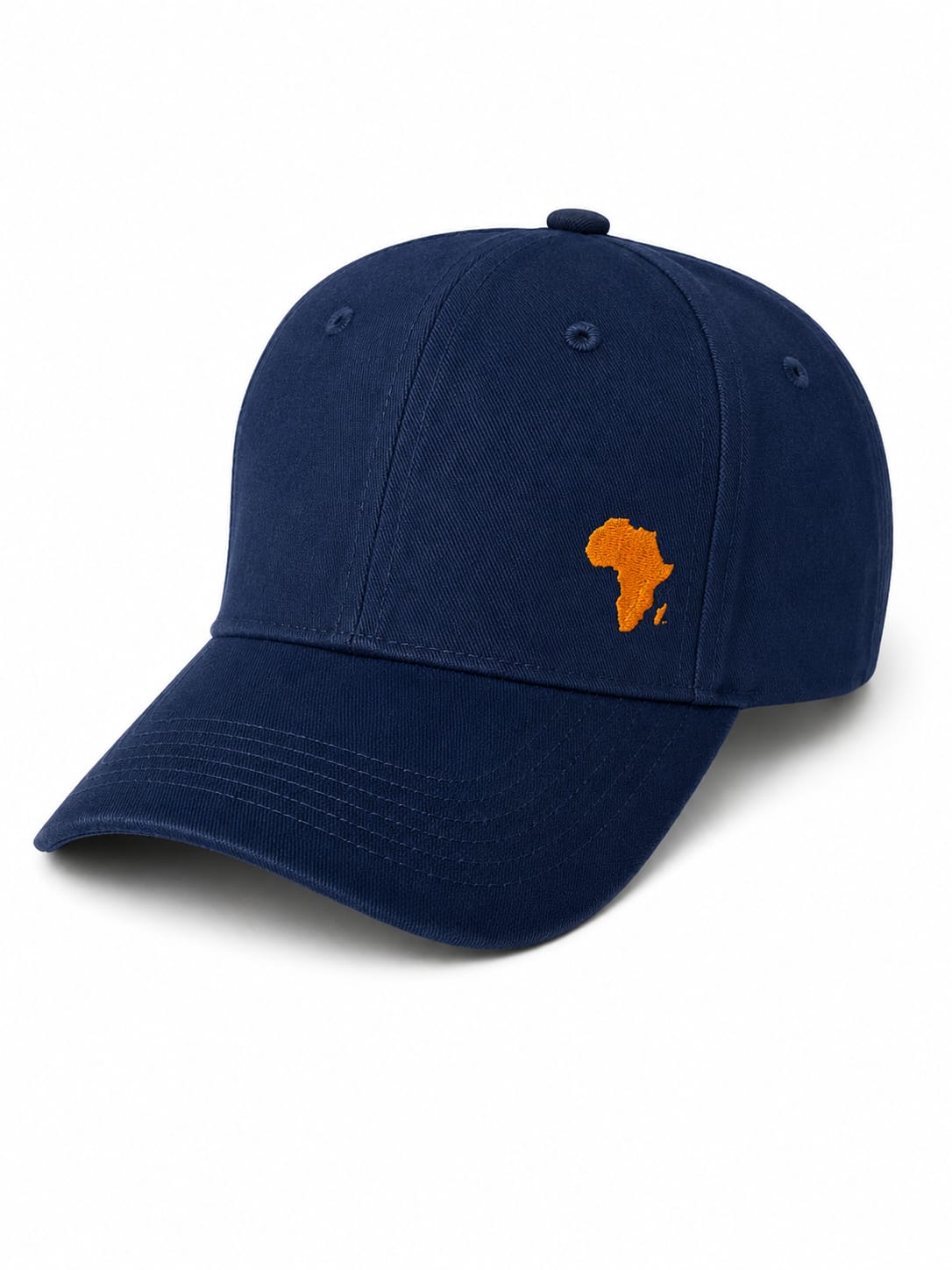 Navy Blue with Yellow Logo Bantu-Blaze Cap