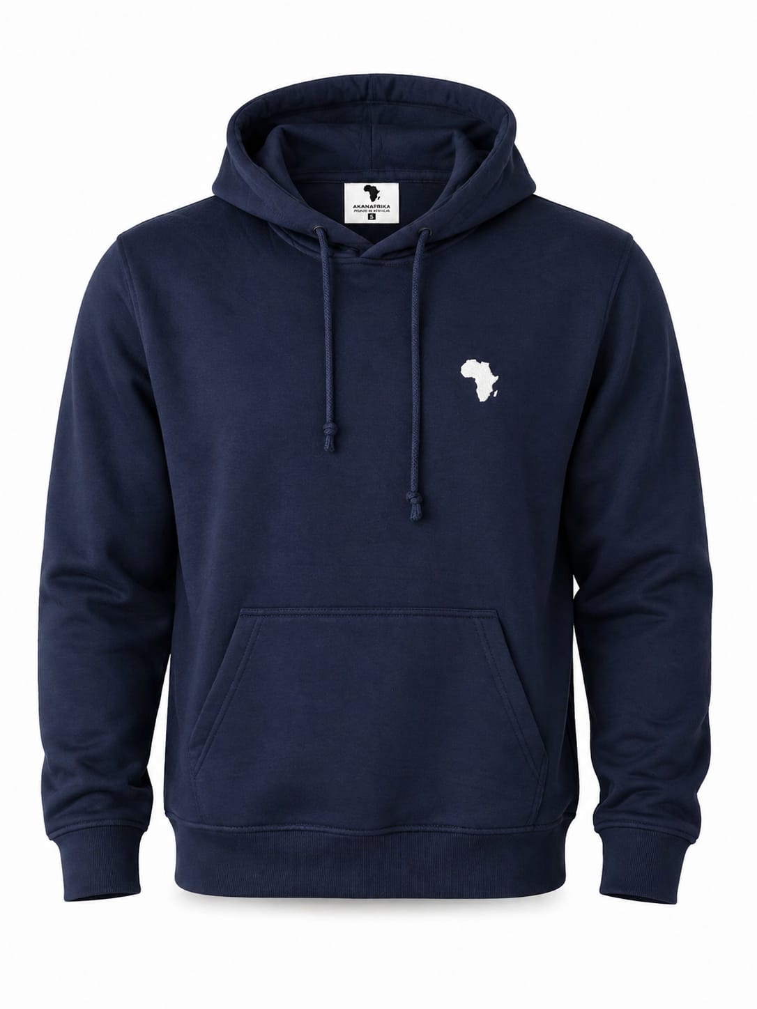Navy Blue Flagship Logo Classic Hoodie