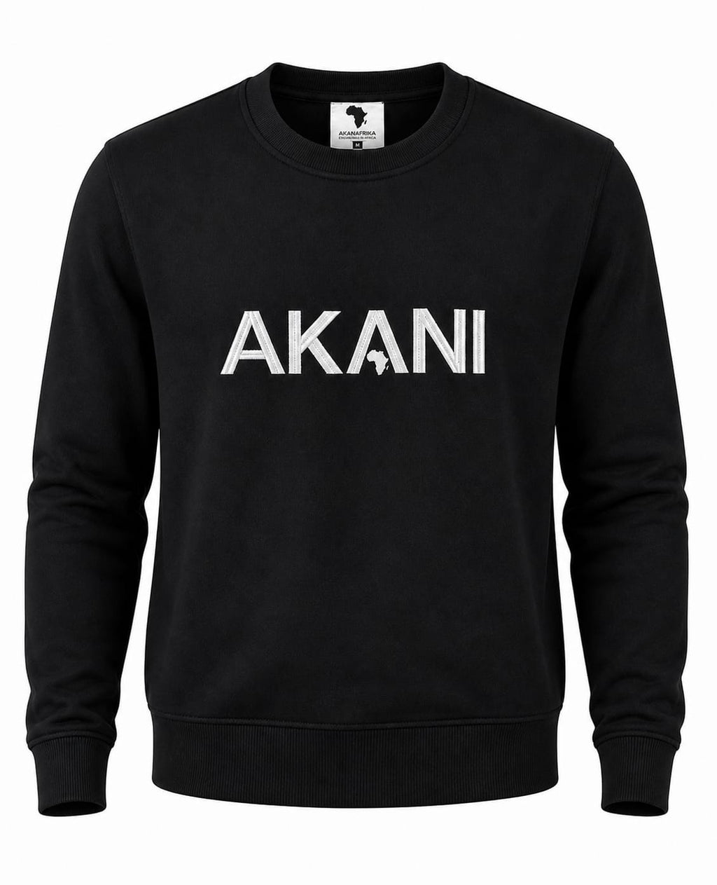 Black Akani Bold Classic Hoodie