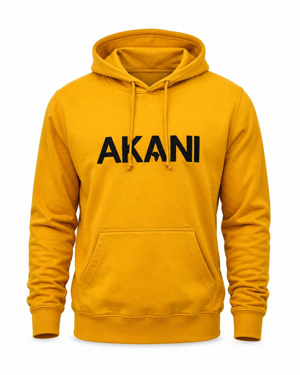 Yellow Akani Bold Classic Hoodie