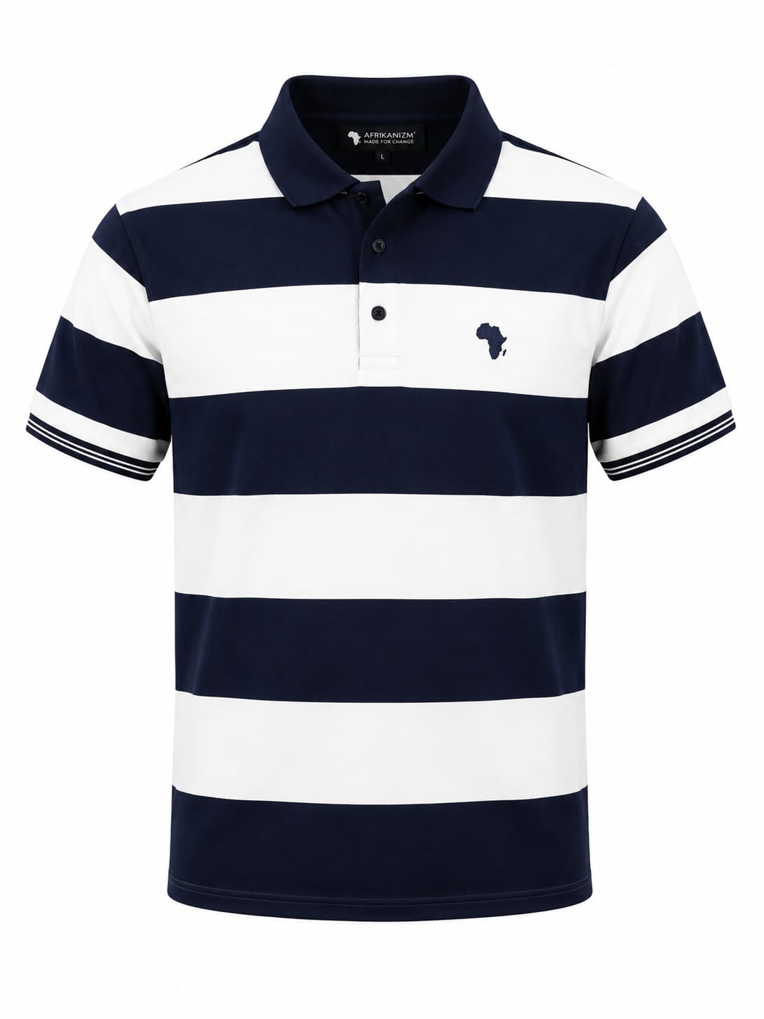 Navy Blue BOLD Striped Premium Golfer