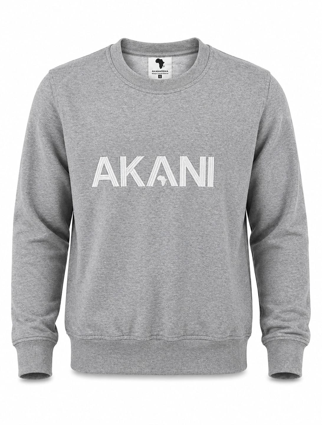 Grey Akani Bold Classic Sweater
